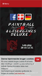 Mobile Screenshot of paintballdeluxe.dk